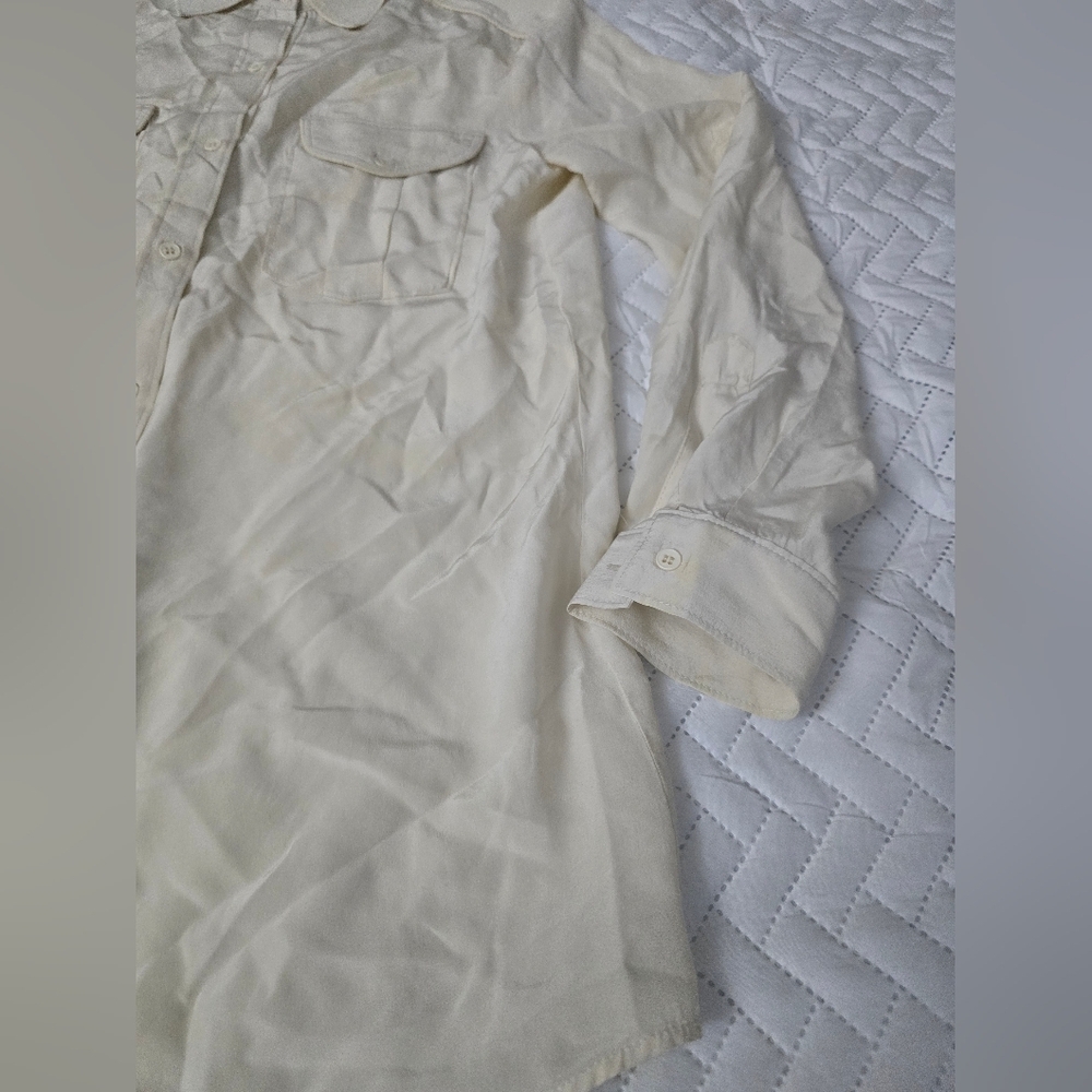 Sandro Long Sleeve Button-Up Shirt - Picture 5 of 8
